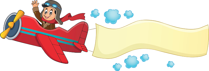 airplane flying across the screen